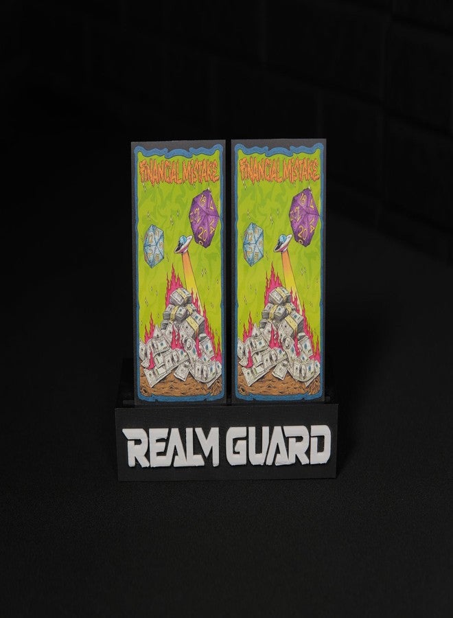 Realm Guard 100ct أكمام بطاقات TCG/MTG مزخرفة (خطأ مالي) - Image 2